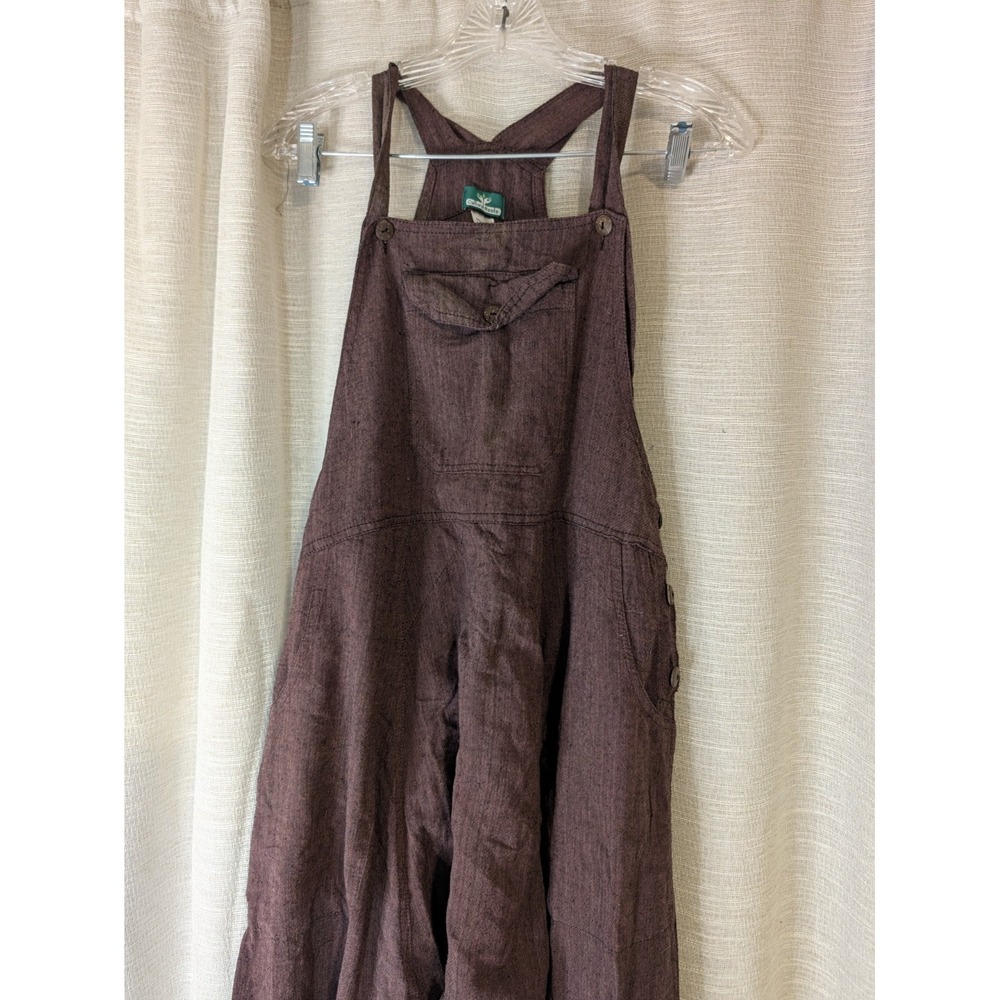 Cultural Roots Size XL Burgundy Harem Overall Pants